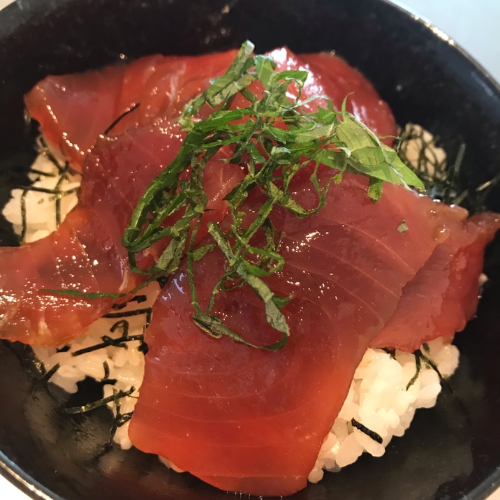 安いマグロも美味しくなる！マグロ漬け丼